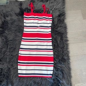 Cute striped sweater mini dress ❤️💪🏼💙